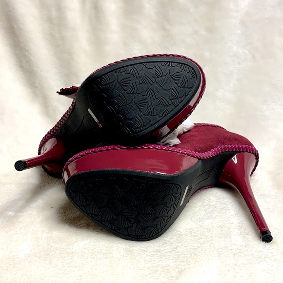 Brand New Burgundy Boots - Picture 5 of 5